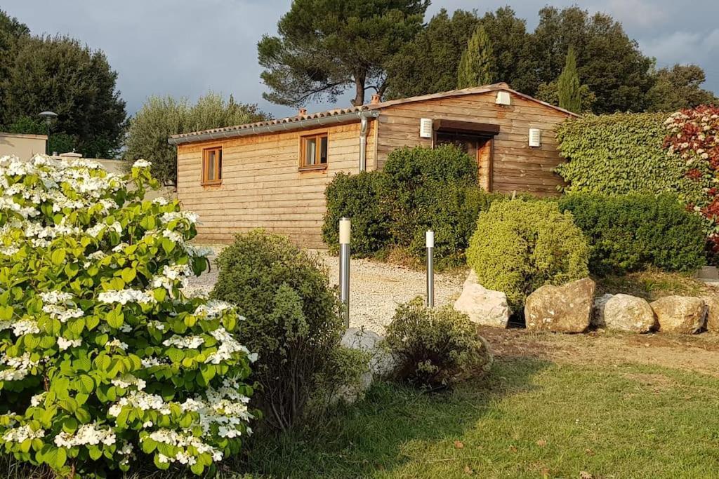 Chalet De Charme Climatise Sur La Route Du Ventoux Carpentras Eksteriør billede